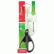 Maped Ciseaux Essentials Green, bouts ronds, long. 17 cm, coloris noir - 3154144680103