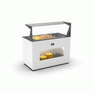 Module Buffet chaud bain marie avec étagère de service BUBE | Sayl - 230 V - 674005069920