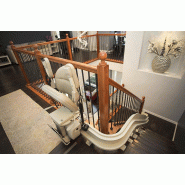 Monte-escalier  - Confort supérieur, qualité de déplacement inégalée, capacité de 190 kg - Bruno Elite Curve