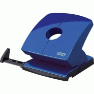 NOVUS Lot de 20 Perforateur 2 trous Harmony B 230, capacité 30 feuilles, coloris bleu - bleu 025-0616