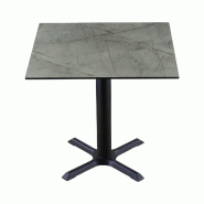 Proloisirs Table Simplify 70X70 cm Marbre Gris - gris multi-matériau AG2024 Proloisirs Table Simplify 70X70 cm Marbre Gris - gris multi-matériau AG2024