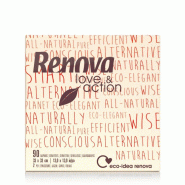Serviettes 33x33 2Fls Recyclé Renova Love&Action 3x90un - 6511048
