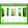 Stand écologique en bois et bambou