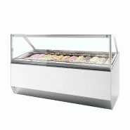 Vitrine ventilée pour glace MILLENNIUM ST24 (1300 / 241 L) Blanc TEFCOLD