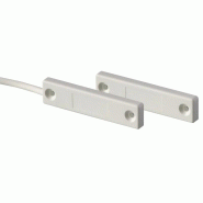 5 Contacts plastique blanc - Réf. : SCA0017 - Eaton - Contact magnétique à montage dissimulé - IP65 - Certifié EN50131-2-6