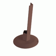 Base de chargement Pencil Zafferano - Accessoire pour module d'éclairage portable - Convient à toutes les lampes Pencil Corten - marron 8056300197867
