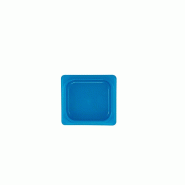 CAMBRO - 60PPCWSC-545/6 - (Lot de 6) Couvercle hermétique GN 1/6 - 16,2 x 17,6 cm - Bleu - (Récipient non inclus) - bleu plastique polypropylène 60
