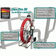 Caméra d'inspection sur dévidoir dev pro 50