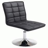 CLP Chaise de salle à manger Peking V2 similicuir avec pied trompette Noir - 181759101 CLP Chaise de salle à manger Peking V2 similicuir avec pied trompette Noir - 181759101