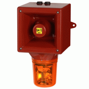 Combiné Feu tournant - 120dB - 64 sons - IP65 - OPTASON® - O530CTV20126_0