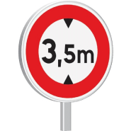 Panneaux permanents Taliasign B 450 mm classe 1 - PPTLGLV1B12-TL01/P_0