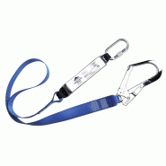 Portwest - Longe en sangle simple de 180cm en polyester avec absorbeur de chocs Bleu Roi Taille Unique - bleu 5036108257331