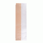 Sachet sandwich en papier kraft ingraissable avec fenêtre eco 9+5,5x30cm par 250