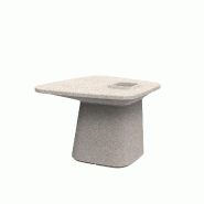 Table design in & out NOMA - écru granit