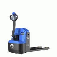 Transpalette Accompagnant Électrique WPL202 - Capacité 2000 kg - Batterie Li-Ion 24V/100Ah - Poids Léger 320 kg