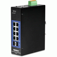 Trendnet TI-G102i Géré L2 Gigabit Ethernet (10/100/1000) Noir