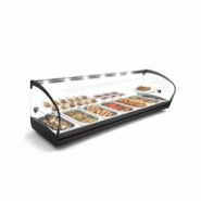 Vitrine chauffante bain marie avec étagère 4 bas GN 1/3 Shark | Sayl - CK24L - noir 718603514908 Vitrine chauffante bain marie avec étagère 4 bas GN 1/3 Shark | Sayl - CK24L - noir 718603514908