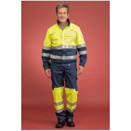 Blouson multirisques atex haute visibilité jaune fluo réf.            630*atx