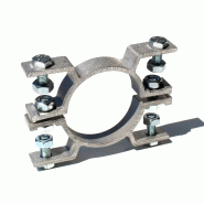 Bride de fixation double Ø 60 mm