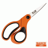 Ciseaux à Fleurs Bahco - Lames 7.5 cm - Anneaux Larges et Micro Crantage