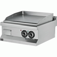 Climahosteleria Tabletop Electric Fry Tops smooth rectified steel 12 mm 7,2 kW 600x635x285h mm EMP6IE020 Line 600 Istanbul - EMP6IE020