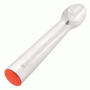 Cuillère à glace en aluminium rouge 44ml 3,8x17,7cm