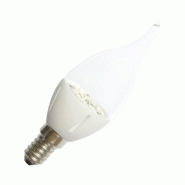 Led 6 watt coup de vent clair e14 2800°k dimmable blister