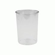 Schneider - Boîte de conservation / Boîte à épices, ronde 2200 ml - transparent plastique polypropylène 152916