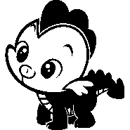 Sticker Caricature petit croco