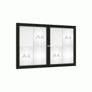 Vitrine Tradition épaisseur 30 mm Double Battant Vitrine Tradition épaisseur 30 mm Double Battant
