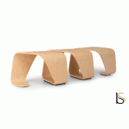 Banc d'accueil ADN - True Design - 3 places_1