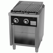 Barbecue à gaz professionnel sur placard ouvert 600x750x945 mm avec... - PB7506E
