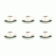 Bjorn Tasse 20cl et soucoupe Ø15cm OXYGEN - 12 pièces - Vert de gris - vert 3760293967349 Bjorn Tasse 20cl et soucoupe Ø15cm OXYGEN - 12 pièces - Vert de gris - vert 3760293967349