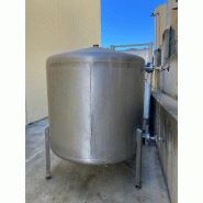 Cuve en acier inoxydable 2500 litres - référence : c13059