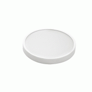 DALLE LED RONDE 190 MM - 18 W, 1600 LM, 3000 K, BLANC