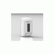 Distributeur savon 1,1l remplissable i-nova blanc logo prodhyge clar_0