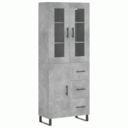 Helloshop26 - Buffet bahut commode armoire meuble de rangement organisateur cuisine salle de séjour salon haut 69,5 x 34 x 180 cm 02_0034626 - 300021 Helloshop26 - Buffet bahut commode armoire meuble de rangement organisateur cuisine salle de séjour salon haut 69,5 x 34 x 180 cm 02_0034626 - 300021