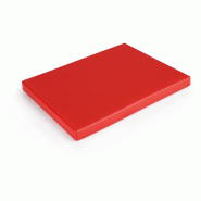 LACOR Planche à découper en polyéthylène rouge HD Gastronorm 1/1 - rouge plastique 60478