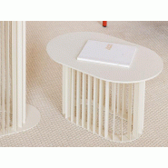 Table basse Roll design en placage de bois Table basse Roll design en placage de bois