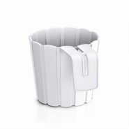 Prosperplast - Pot BOARDEE HOOK 1,4 L - 14,4x21,2x13 cm, blanc - blanc plastique polypropylène ZA3283
