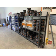 Rayonnage mi-lourd tubulaire simple et rapide à monter