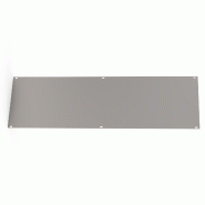 SCHROFF Face avant, profil en U, Refrofit Shielding, 3 U, 84 CV, 2,5 mm, alu, face avant anodisée, face arrière conductrice