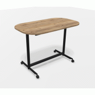 Table haute pliante "EVOLVE" - Ovale, 150 x 85