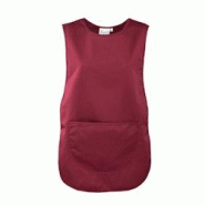 Tablier chasuble bourgogne - Taille unique Premier - Textile polyester/coton - Finition anti-froissement Tablier chasuble bourgogne - Taille unique Premier - Textile polyester/coton - Finition anti-froissement