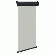 VidaXL Auvent latéral de balcon 105x250 cm Gris Modèle Soleil Polaris Prime Plus - 48416