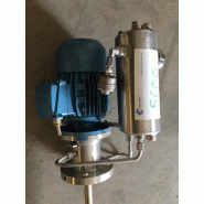 Agitateur d'occasion 0,25 kw avec chaudière pour fermeture hydraulique