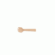 Betik Ecoline – 3000 unités – Petite fourchette bois FSC – 10,5 cm - beige Bois massif 1011004 Betik Ecoline – 3000 unités – Petite fourchette bois FSC – 10,5 cm - beige Bois massif 1011004