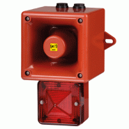 Combiné xénon 5J/113 dB TONAFLASH® 64 sons - IP66 - MED - TL105XV2 - Sirène 113 dB et Feu xénon Combiné xénon 5J/113 dB TONAFLASH® 64 sons - IP66 - MED - TL105XV2 - Sirène 113 dB et Feu xénon