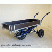Extra-Clas - Primeur - Brouette électrique Zoette avec variateur de vitesse, plateau galvanisé et moteur 250W Extra-Clas - Primeur - Brouette électrique Zoette avec variateur de vitesse, plateau galvanisé et moteur 250W