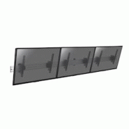 KIMEX Support mural menu board pour 3 écrans TV 50''-55'' - gris 3700685415218 KIMEX Support mural menu board pour 3 écrans TV 50''-55'' - gris 3700685415218